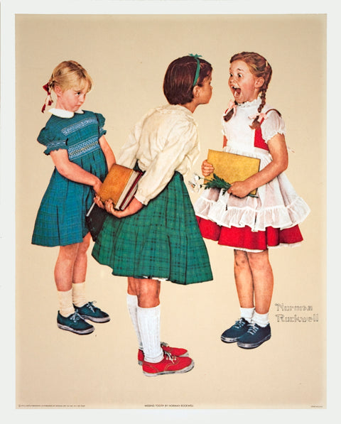 NORMAN ROCKWELL Missing Tooth, 1972