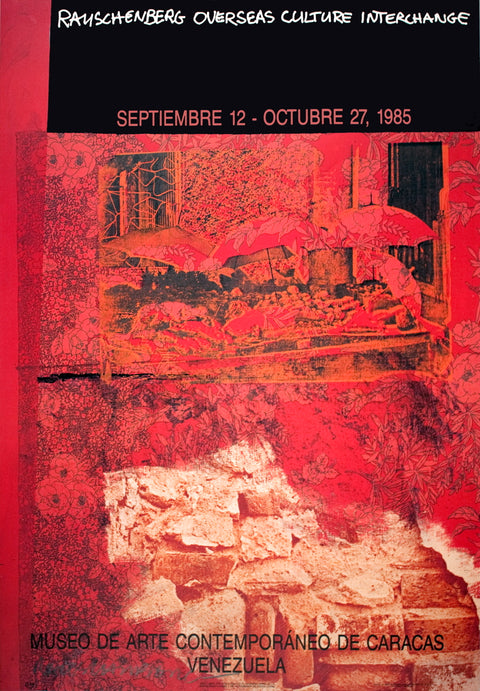 ROBERT RAUSCHENBERG ROCI: Venezuela, 1985 - Signed