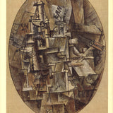 PABLO PICASSO Bottle, Glass, Fork DECK OF 10, 1971
