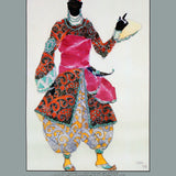 LEON BAKST Costume Design for a Eunuch, 1987