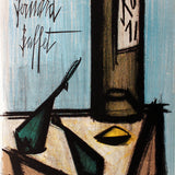 BERNARD BUFFET Still Life With Bottle, 1967