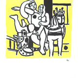 FERNAND LEGER Le Jeu (The Game), 1986