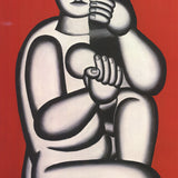 FERNAND LEGER Nude on a Red Background, 1982