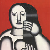 FERNAND LEGER Nude on a Red Background, 1982