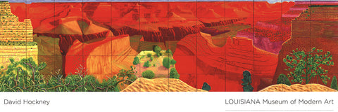 DAVID HOCKNEY A Closer Grand Canyon, 2011