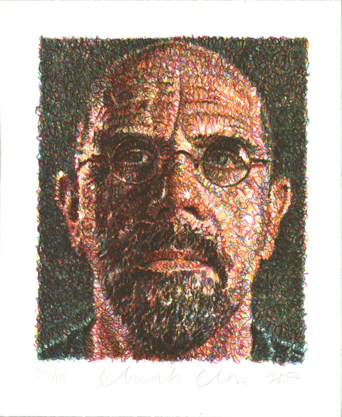 CHUCK CLOSE Self Portrait, 2007 - Signed